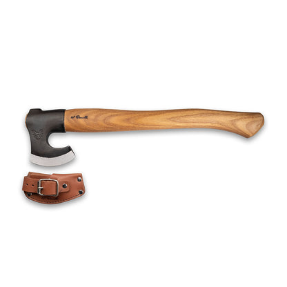 Axe, long handle, red elm + Carpenter knife UHC, gift box edition
