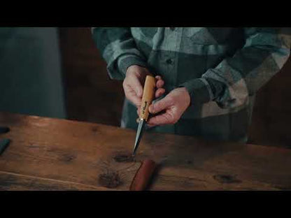 Carving knife, long blade