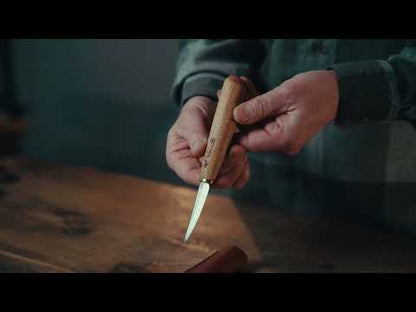 Carving knife, short blade